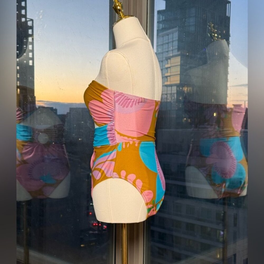 🆕 ZIMMERMANN 🧿 NWOT Teddy Double Ring 1PC Bathing Suit, Sz 2 US 6 - 8 - Picture 8 of 16